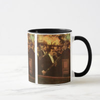 Das Orchester der Oper von Edgar Degas, Vintage Ku