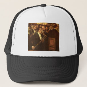 Das Orchester der Oper von Edgar Degas, Vintage Ku Truckerkappe