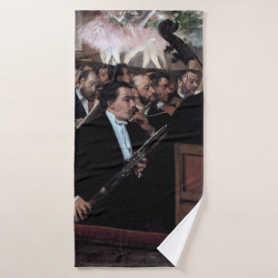 Das Orchester in der Oper, Edgar Degas Badehandtuch