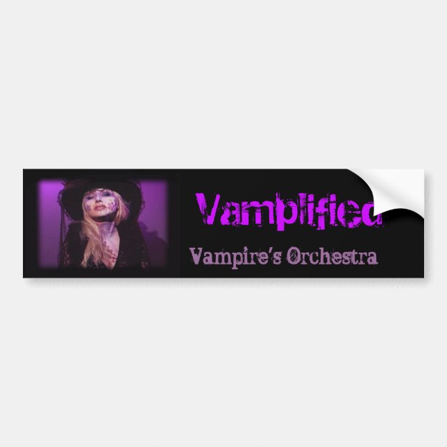 Das Orchester Vamplified Vampirs Autoaufkleber (Vorne)