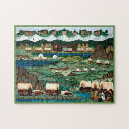 Das Oregon-Hinterpuzzlespiel Puzzle