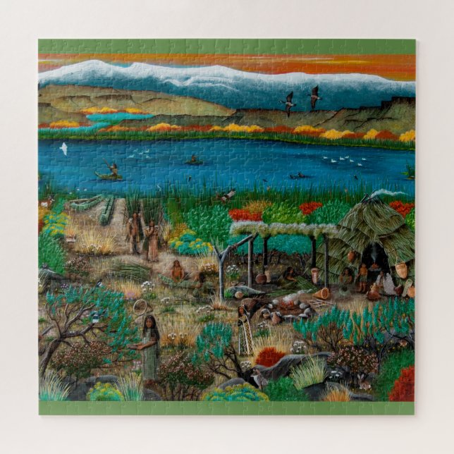Das Oregon Malhuer Paiutes Puzzle (Horizontal)