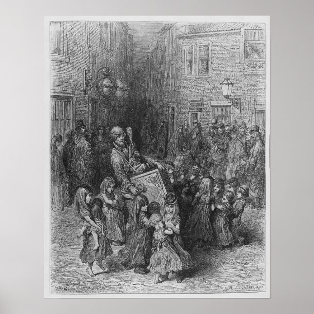 Das Organ vor dem Gerichtshof Poster (Vorne)