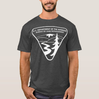 Das Original BLM Bureau of Land Managment Weiß 1 T-Shirt