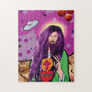 Das Original "Keanu Jesus" von Cats-a-Tonic Puzzle