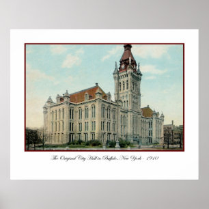 Das Original Rathaus in Buffalo Poster