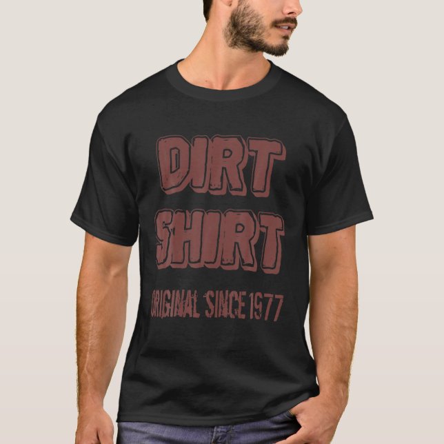 Das Original Red Dirt Shirt seit 1977 45. Geburtst (Vorderseite)