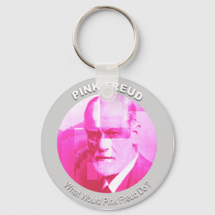 Das Original "Was würde Pink Freud tun?" Schlüssel Schlüsselanhänger