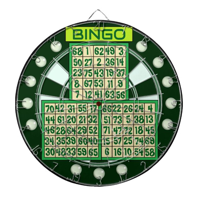 Das originelle Bingo Dartscheibe (vorne)