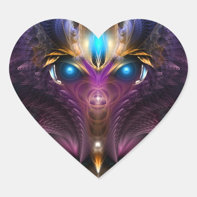 Das Orkolon Herz-Aufkleber (Vorderseite)