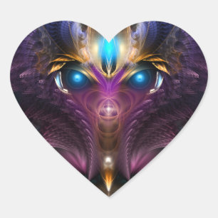 Das Orkolon Herz-Aufkleber