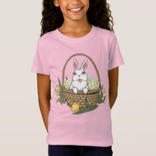 Das Osterhemd des Kid's Bunny Basket Tee Shirt im 