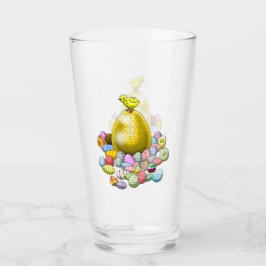 Das Osterküken und das goldene Ostereier Glas