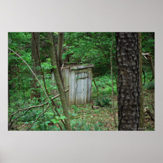 Das Outhouse-Poster Poster