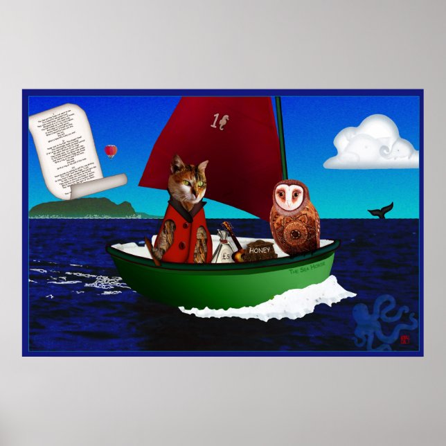 Das Owl und das Pussycat Poster (Vorne)