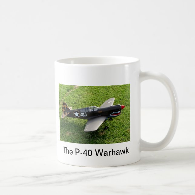 Das P-40 Warhawk Tasse (Rechts)