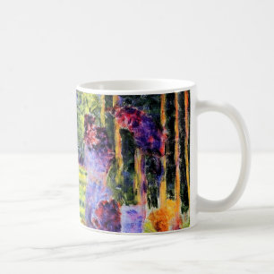 Das Paar von Georges Seurat, Vintage-Pointillismus Tasse
