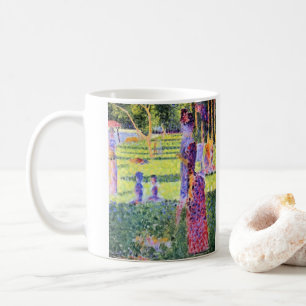 Das Paar von Georges Seurat, Vintage Pointillismus Tasse