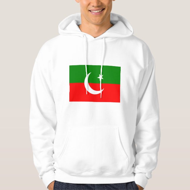 das Pakistan Tehreek e Insaf, Pakistan Hoodie (Vorderseite)