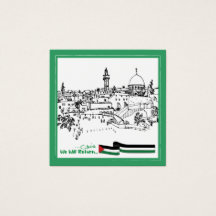 Das palästinensische Erbe und die Hoffnung: Wir we