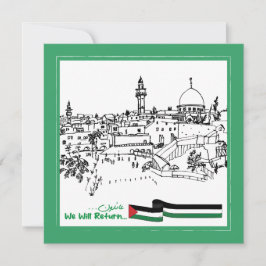 Das palästinensische Erbe und die Hoffnung: Wir we Einladung