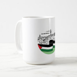 Das palästinensische Erbe und die Hoffnung: Wir we Kaffeetasse
