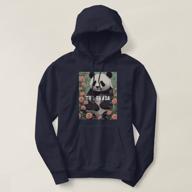 DAS PANDA HOODIEE FÜR DIE KUNG FU LIEBER HOODIE (Design vorne)