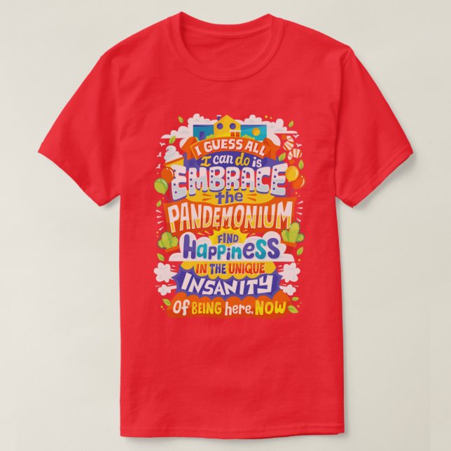 Das Pandemonium verkraften T-Shirt (Design vorne)