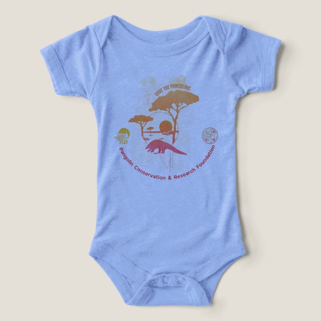 Das Pangolins-Baby gerettet (Design Vorderseite)