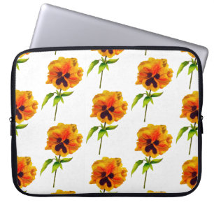 "Das Pansy-Party" auf einem Laptop-Sieb (II) Laptopschutzhülle