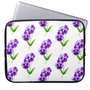 'Das Pansy-Party' auf einem Laptop-Sieb (III) Laptopschutzhülle