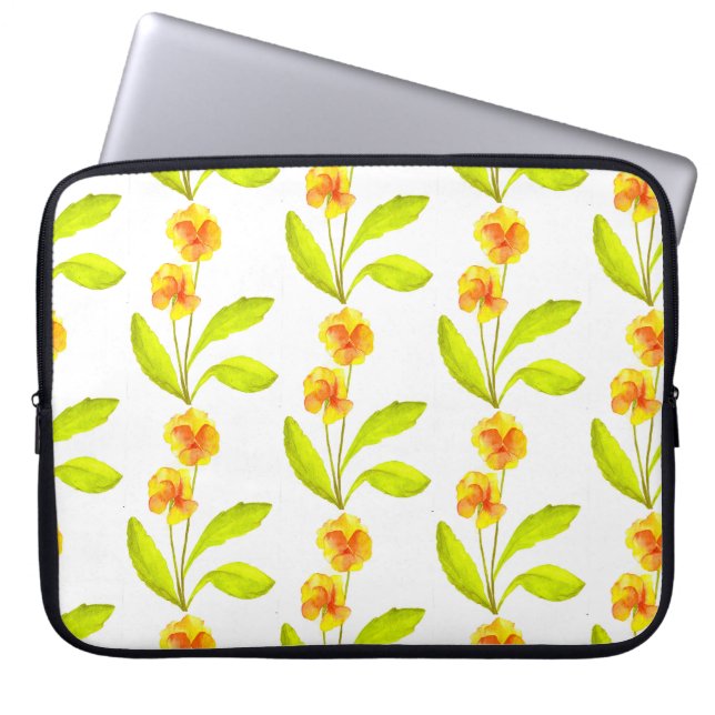 'Das Pansy-Party' auf einem Laptop-Sieb (IV) Laptopschutzhülle (Vorderseite)