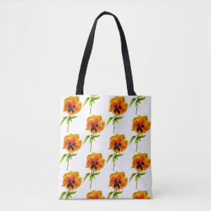 "Das Pansy-Party" auf einer Tasche (II)
