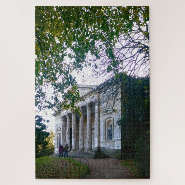 Das Pantheon bei Stourhead. Puzzle (Vertikal)
