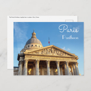 Das Pantheon in Paris, Frankreich Postkarte
