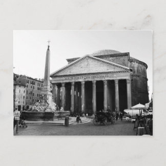 Das Pantheon in Rom, Italien Postkarte