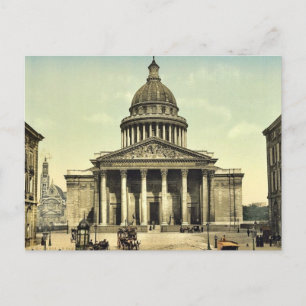 Das Pantheon, Paris, Frankreich klassisches Photoc Postkarte