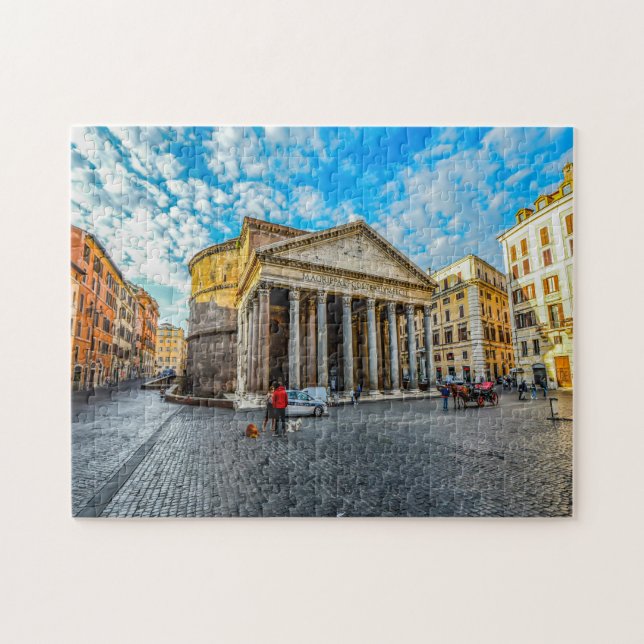 Das Pantheon Rom Italien Puzzle (Horizontal)