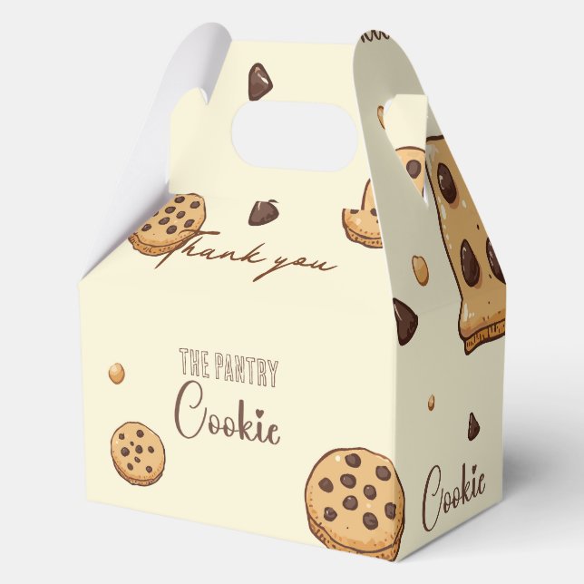 Das Pantry-Cookie (Creme) Geschenkschachtel (Vorderseite)