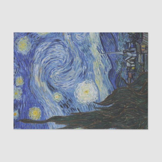 Das Papiertuchpapier der Sternennacht Seidenpapier (Vorderseite)