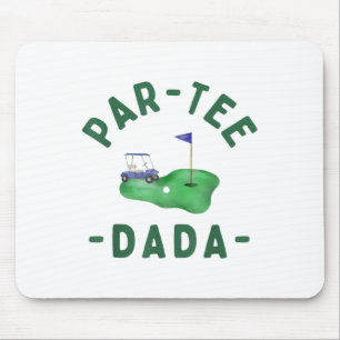 Das Par T-Shirt Dada ist in einem Golfparadies unt Mousepad