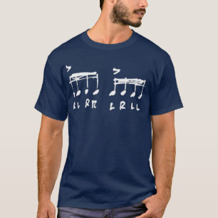Das Paradiddle für Erfolg RLRLRLL T-Shirt