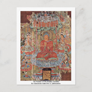 Das Paradies des Buddha Amitabha Postkarte