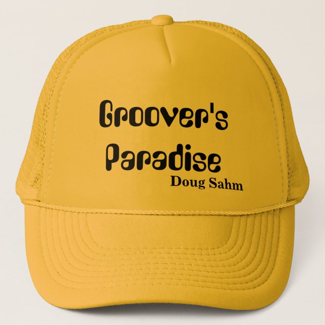Das Paradies-Hut des Groovers Truckerkappe (Vorderseite)