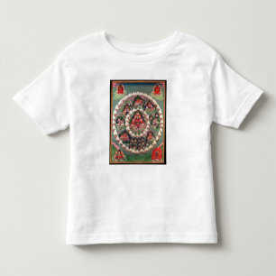 Das Paradies von Shambhala, tibetanische Fahne Kleinkind T-shirt