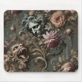 Das Paradoxon des Fahrers - Die gotische Mythologi Mousepad