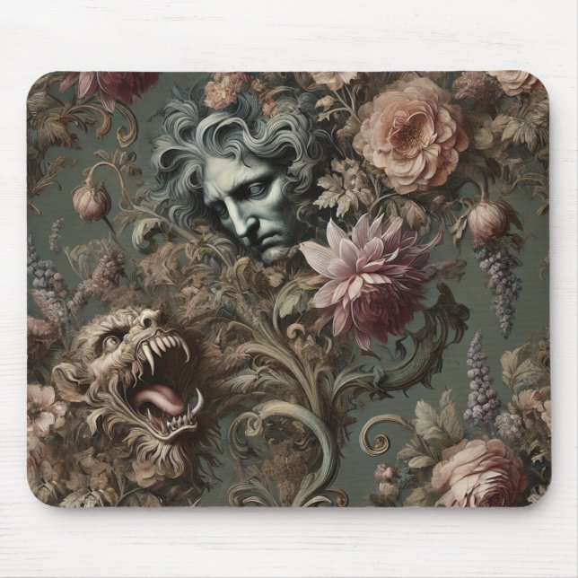 Das Paradoxon des Fahrers - Die gotische Mythologi Mousepad (Vorne)