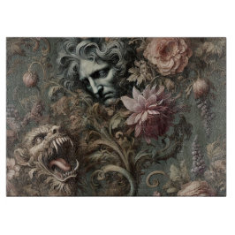 Das Paradoxon des Fahrers - Die gotische Mythologi Schneidebrett