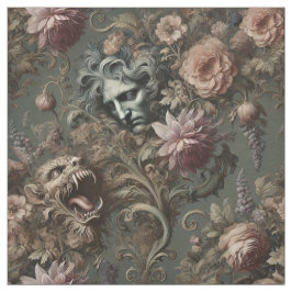 Das Paradoxon des Fahrers - Gotische Tafelreihe Stoff