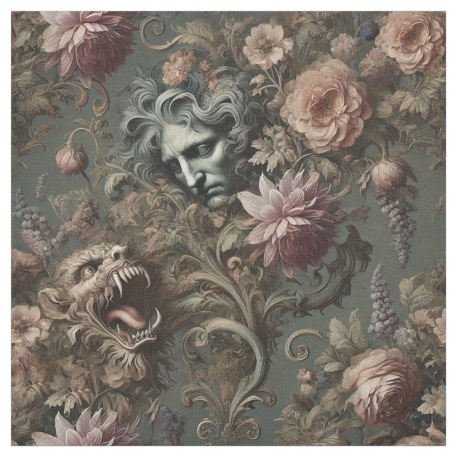 Das Paradoxon des Fahrers - Gotische Tafelreihe Stoff (Muster)